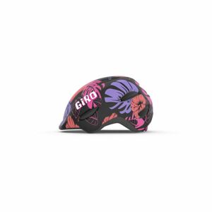 GIRO Cyklistická prilba - SCAMP - čierna/ružová/fialová (45-49 cm)