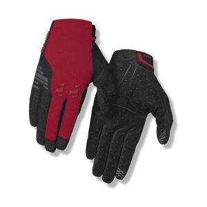 GIRO Cyklistické rukavice dlhoprsté - HAVOC - červená M