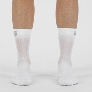 SPORTFUL Cyklistické ponožky klasické - MATCHY LADY - biela