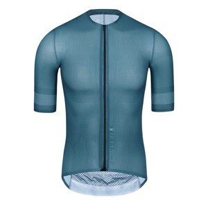 MONTON Cyklistický dres s krátkym rukávom - PRO STARSHINE - modrá S