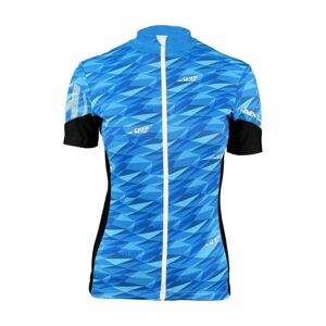 HAVEN Cyklistický dres s krátkym rukávom - SKINFIT NEO WOMEN - modrá/biela XS