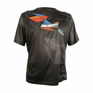 HAVEN Cyklistický dres s krátkym rukávom - ENERGIZER CRAZY SHORT - čierna/červená/modrá 3XL