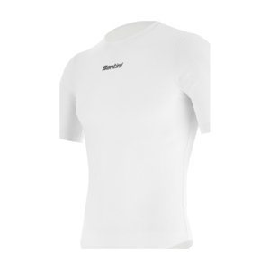 SANTINI Cyklistické tričko s krátkym rukávom - DELTA - biela XS-S