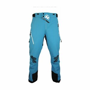 HAVEN Cyklistické nohavice dlhé bez trakov - POLARTIS - modrá XL