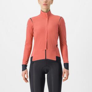 CASTELLI Cyklistická zateplená bunda - ALPHA FLIGHT ROS W - červená M