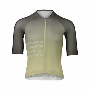 POC Cyklistický dres s krátkym rukávom - PRISTINE PRINT - zelená L