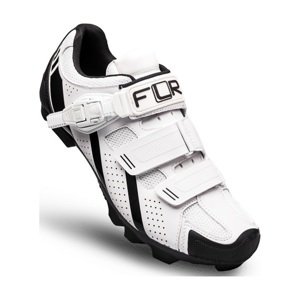 FLR Cyklistické tretry - F65 MTB - biela/čierna 40