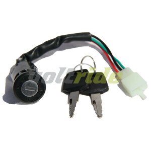 SXT Key switch / Ignition lock, two positions, with light (3 wires)