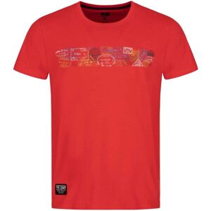 Loap BOLTON Pánske tričko, červená, veľkosť M