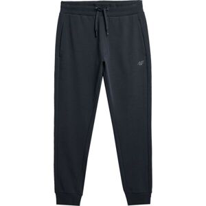 4F TROUSERS Pánske tepláky, tmavo modrá, veľkosť