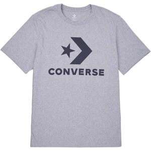 Converse STANDARD FIT CENTER FRONT LARGE LOGO STAR CHEV SS TEE Unisex tričko, sivá, veľkosť M