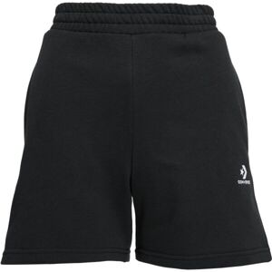 Converse STANDARD FIT WEARERS LEFT STAR CHEV EMB SHORT SHORT Unisex šortky, čierna, veľkosť S