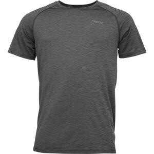 Fitforce ZEND Pánske fitness tričko, tmavo sivá, veľkosť XXL