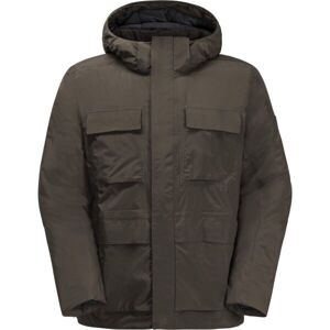 Jack Wolfskin TEXTOR UTILITY Pánska outdoorová bunda, khaki, veľkosť XL