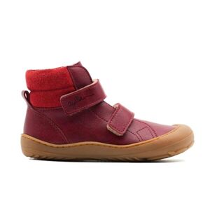 AYLLA CHIRI WT Detská barefoot obuv, červená, veľkosť 30