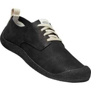 Keen MOSEY DERBY LEATHER Pánska obuv, čierna, veľkosť 44.5