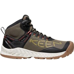 Keen NXIS EVO MID WP Pánska obuv, khaki, veľkosť 42.5