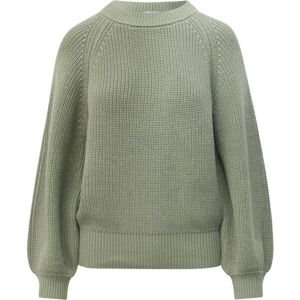 s.Oliver RL KNITTED PULLOVER Dámsky sveter, zelená, veľkosť 36