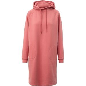 s.Oliver QS HOODIE LS DRESS Dámske športové šaty, ružová, veľkosť XL