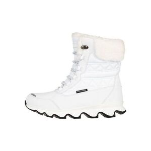 ALPINE PRO KOLATA Dámska zimná obuv, biela, veľkosť 38
