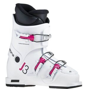 Alpina J3 GIRL Dievčenská lyžiarska obuv, biela, veľkosť
