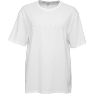 Calvin Klein S/S CREW NECK Dámske tričko na spanie, biela, veľkosť L