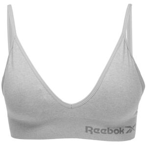 Reebok SEAMLESS BRA JUSTINE Dámska podprsenka, sivá, veľkosť XS