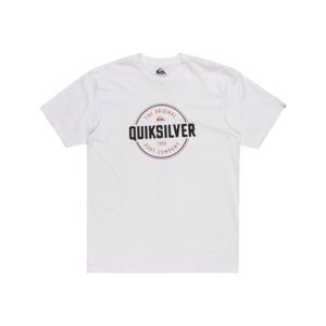 Quiksilver CIRCLE UP Pánske tričko, biela, veľkosť M