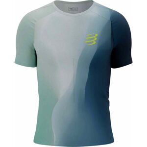 Compressport PERFORMANCE SS TSHIRT M Pánske bežecké tričko, biela, veľkosť S