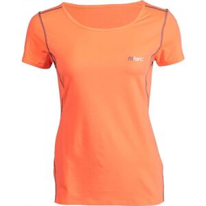 Fitforce CARMEN Dámske fitness tričko, oranžová, veľkosť