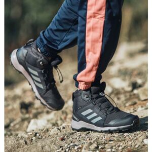 adidas TERREX MID GTX K Detská outdoorová obuv, čierna, veľkosť 38