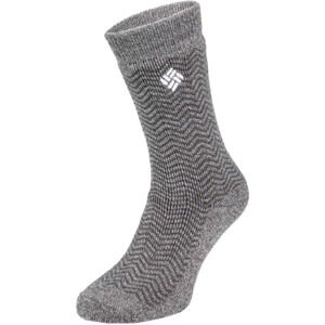 Columbia THERMAL CREW Pánske ponožky, tmavo sivá, veľkosť