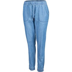 Willard LETYSA Dámske plátené nohavice džínsového vzhľadu, modrá, veľkosť M