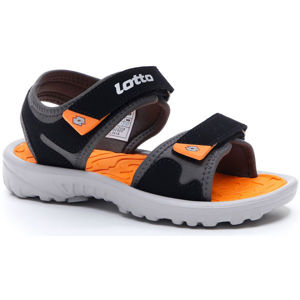 Lotto LAS ROCHAS IV CL Juniorské sandále, čierna, veľkosť