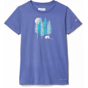 Columbia RANCO LAKE SHORT SLEEVE TEE modrá Plava - Detské tričko