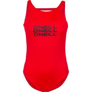 O'Neill PW NOOS LOGO BATHINGSUIT Dámske jednodielne plavky, červená, veľkosť 36