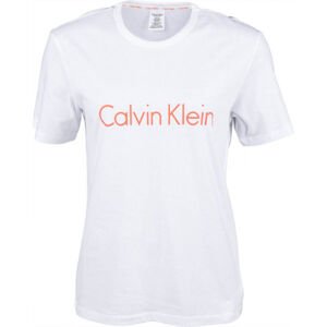 Calvin Klein S/S CREW NECK Dámske tričko, biela, veľkosť XL