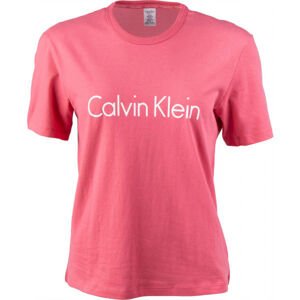 Calvin Klein S/S CREW NECK Dámske tričko, ružová, veľkosť M