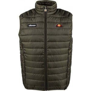 ELLESSE BARDY GILET Pánska vesta, khaki, veľkosť XL