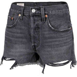 Levi's 501 ORIGINAL SHORT SILVER LAKE tmavo sivá 26 - Dámske džínsové šortky