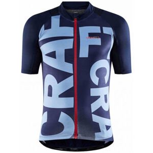 Craft ADV ENDUR GRAFIC modrá M - Pánsky cyklistický dres
