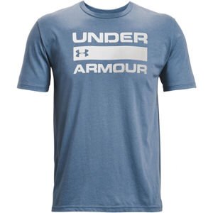 Under Armour UA TEAM ISSUE WORDMARK SS tmavo modrá M - Pánske tričko