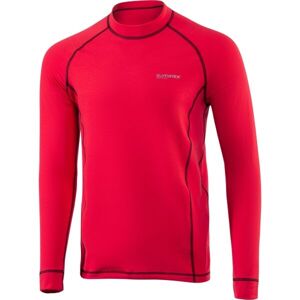 Klimatex OTO Pánske funkčné tričko s dlhým rukávom, červená, veľkosť XXL
