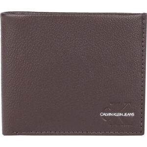Calvin Klein MICRO PEBBLE BILLFOLD Pánska peňaženka, hnedá, veľkosť OS