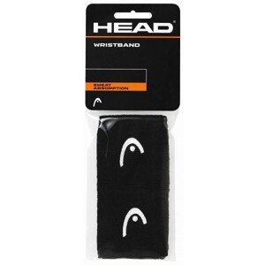 Head Wristband 2,5 Potítko na zápästie, čierna,biela, veľkosť