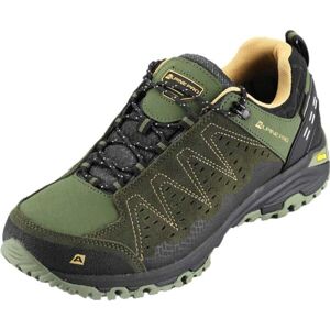 ALPINE PRO CORMEN Pánska outdoorová obuv, khaki, veľkosť 41