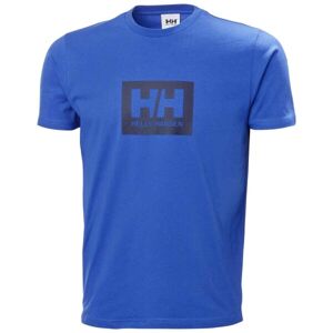 Helly Hansen HH BOX TEE Pánske tričko, modrá, veľkosť