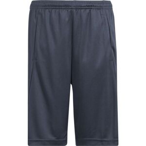 adidas TRAIN ESSENTIALS AEROREADY LOGO REGULAR-FIT SHORTS Detské športové šortky, tmavo sivá, veľkosť