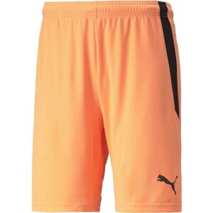 Puma TEAM LIGA SHORTS Pánske šortky, oranžová, veľkosť