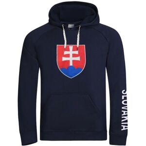 PROGRESS HC SK HOODY Pánska mikina pre fanúšikov, tmavo modrá, veľkosť L